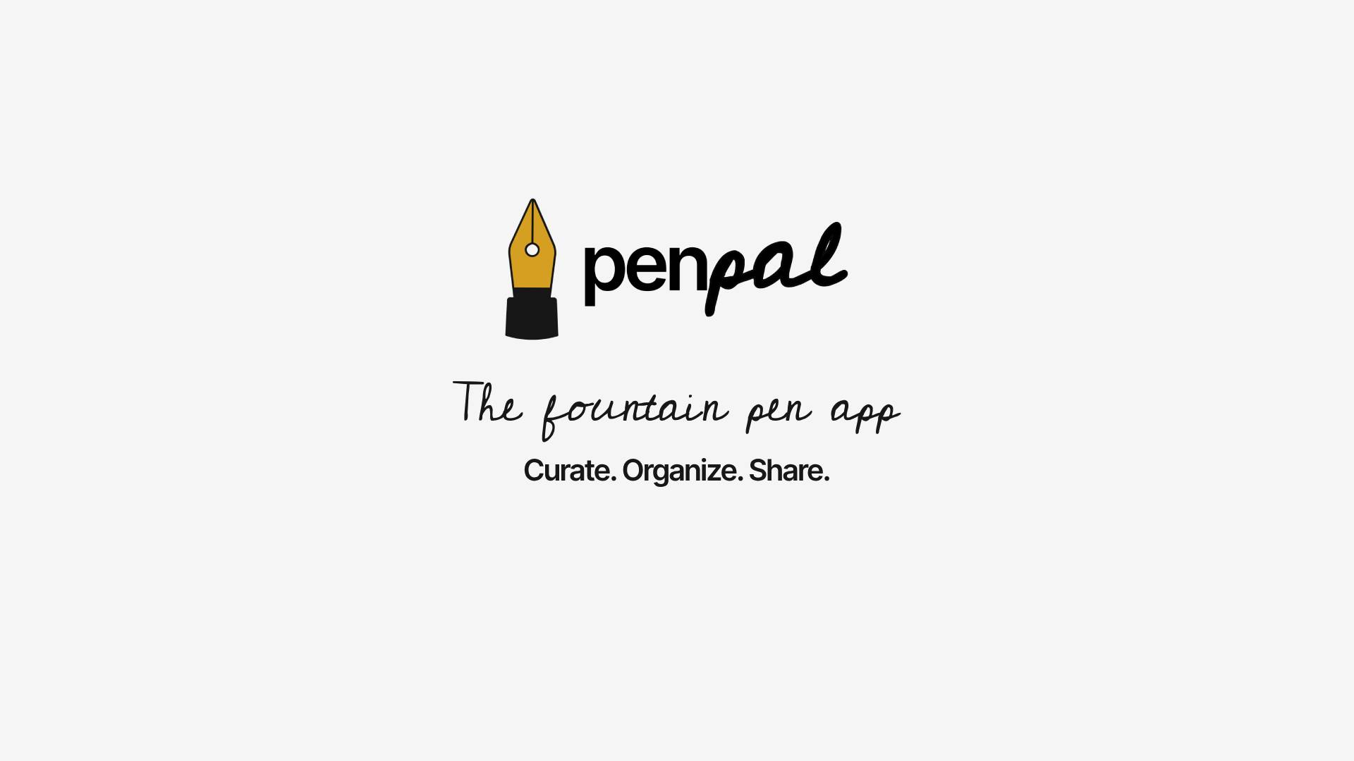 Penpal | The fountain pen app